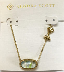 Kendra Scott Elisa Blue Blooming Heirloom Necklace